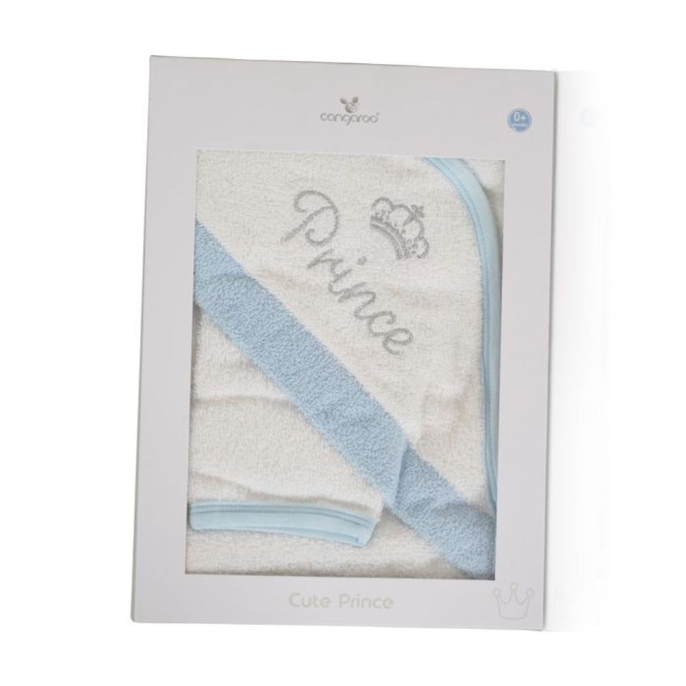 Cangaroo Set peškir za bebe i rukavica za kupanje Cute Prince slika 3