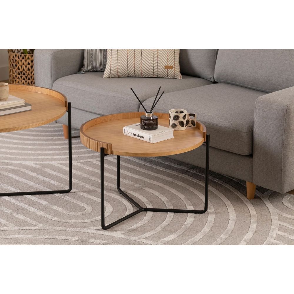Nesting table Mandy - Prirodne boje (2 komada) slika 3