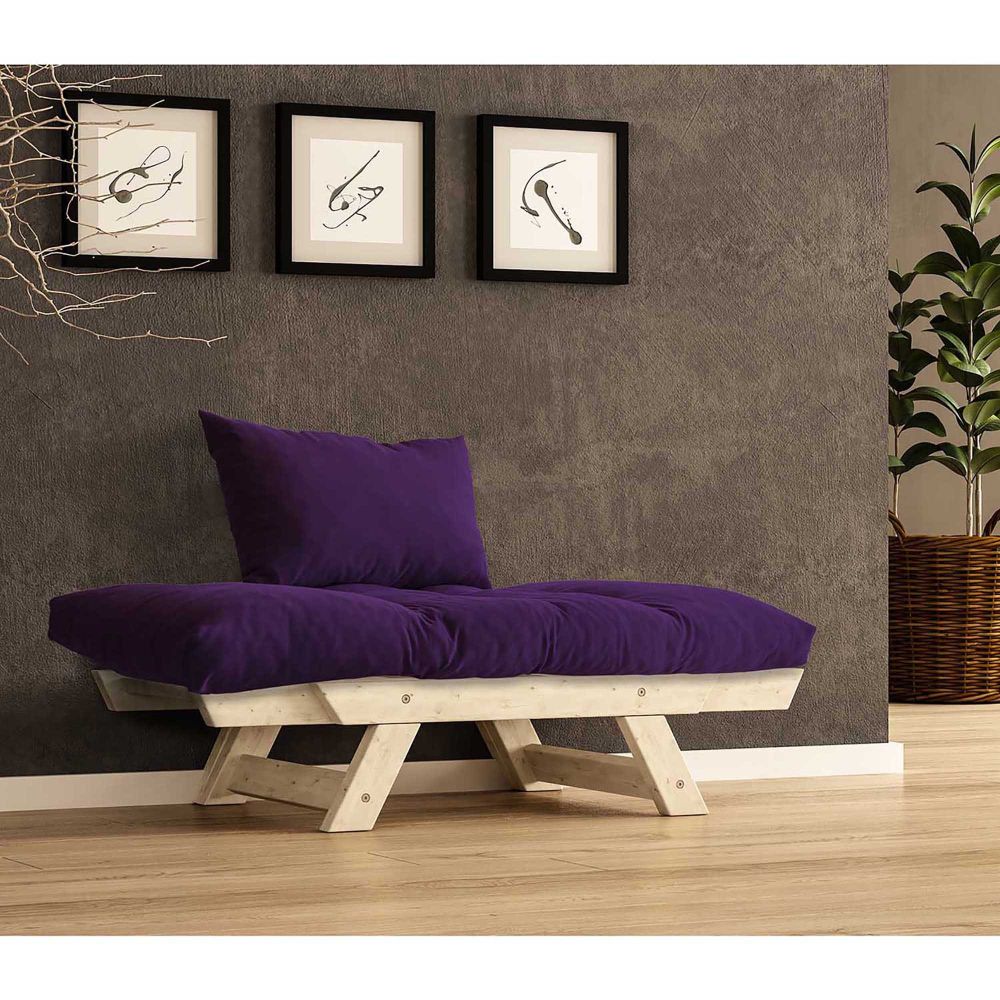 Sofa za vrt - Jednosjed, CPT8147-140, Prirodna ljubičasta slika 3