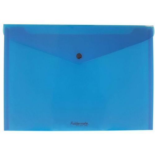 Kuverta s dugmetom PP A5, Foldermate Pop Gear art. 470, plava slika 2