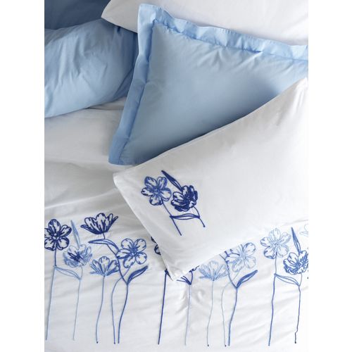 Onella - Blue White
Blue Ranforce Double Quilt Cover Set slika 2