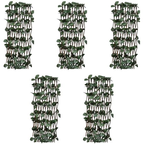 Ograda od vrbe za biljke penjačice 5 kom 180 x 90 cm slika 22