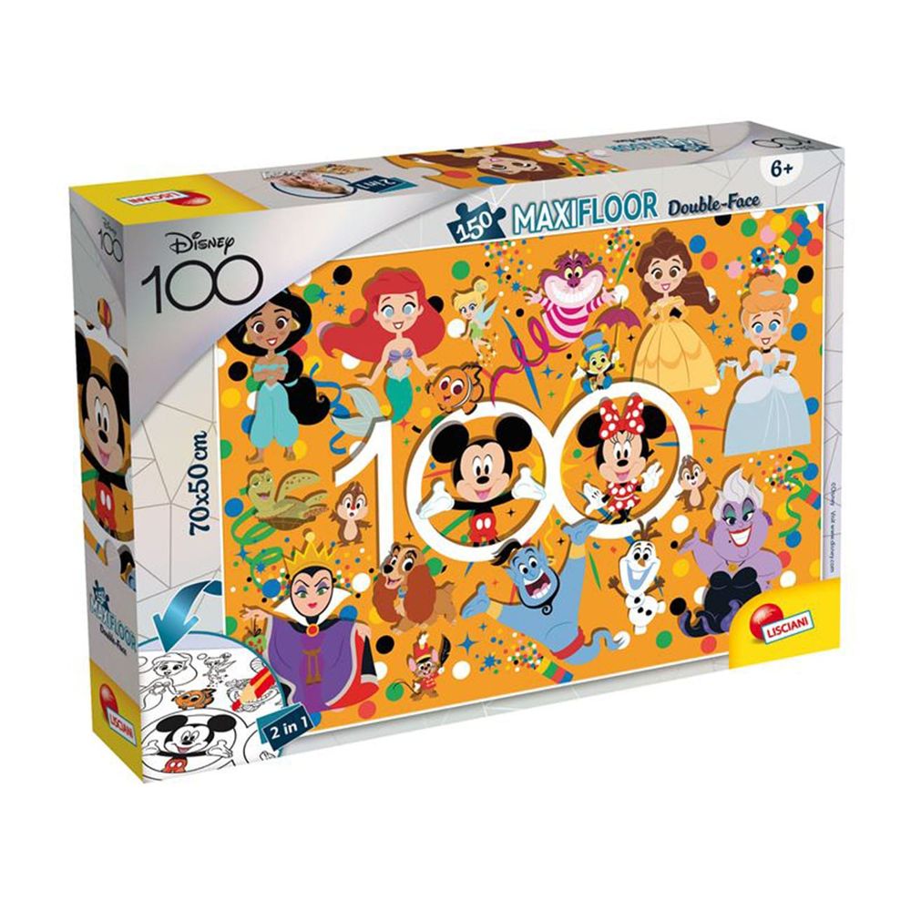 Lisciani Disney Podne puzzle 2u1 slika 1