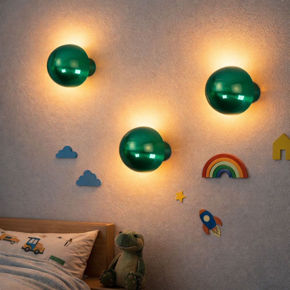 Zidna Lampa Fungal - 13361 - L, boje: Zelena slika 2