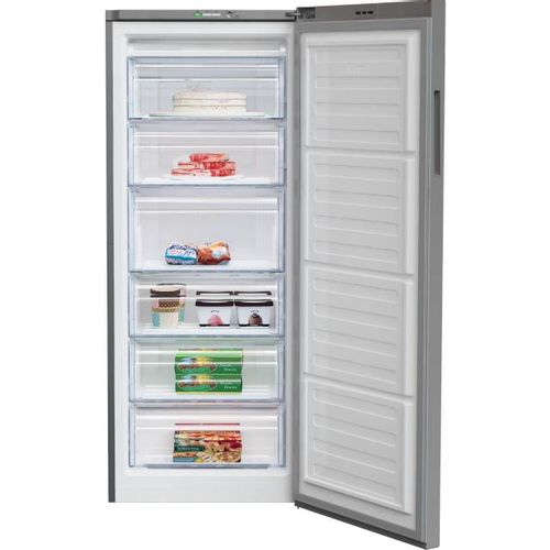 Beko RFSA240M41SN Vertikalni zamrzivač, 215 L, Visina 150.8 cm, Širina 59.5 cm, Srebrna boja slika 2