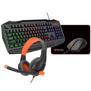 MEETION C490 GEJMERSKI SET 4U1: TASTATURA, HP SLUŠALICE, MIŠ, PODLOGA