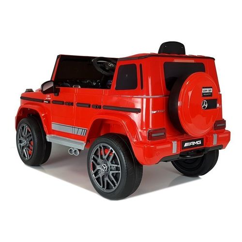 Licencirani auto na akumulator Mercedes G63 - crveni slika 4