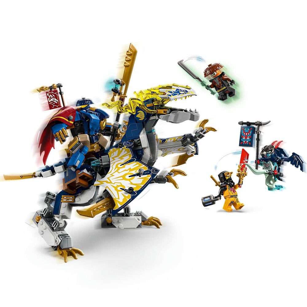 LEGO 71843 Rogue's Mech Dragon Rider slika 4