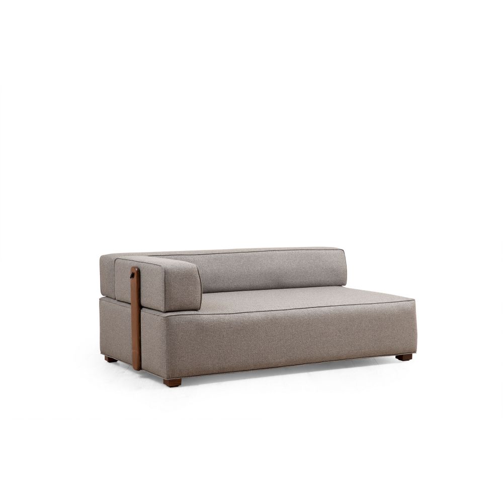 Ugaona Sofa Gondol-1 (L3-CHL) - Siva slika 8