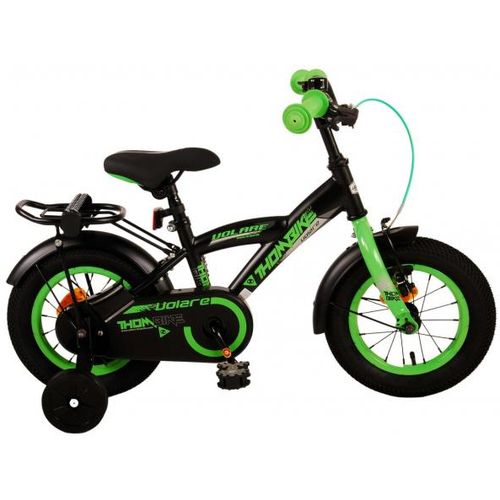 Volare dječji bicikl Thombike 12" crno-zeleni slika 15