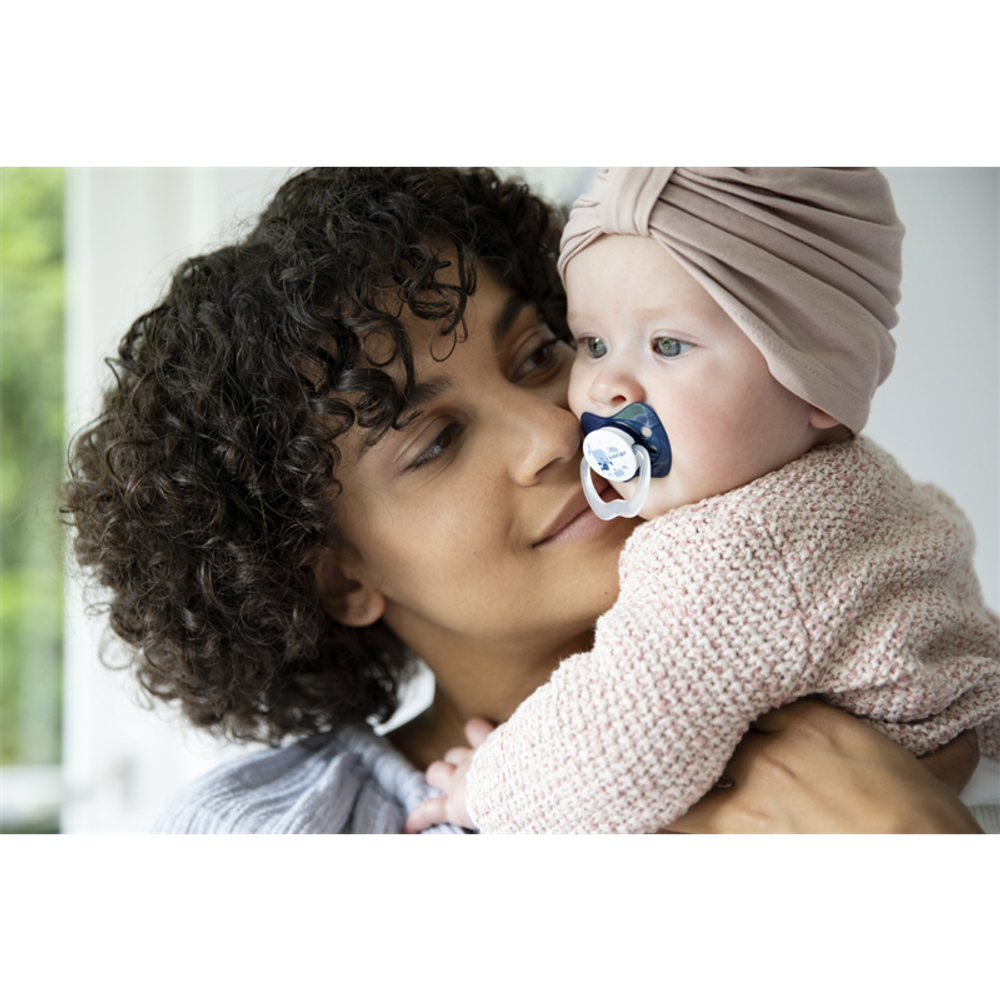 nip® Duda varalica Family 5-18mj (veličina 2) - Silikon, 2kom Zelena, Plava slika 4