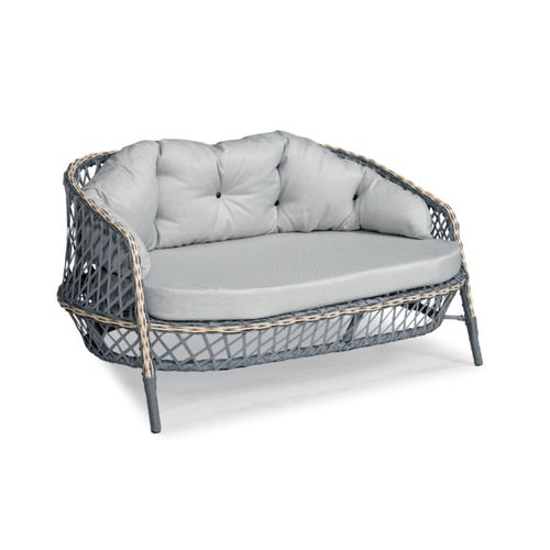 Lerra (1+1+3+Sehpa) Grey Garden Lounge Set slika 3