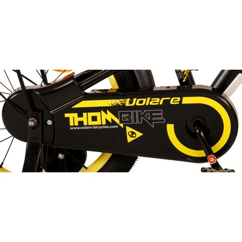 Volare dječji bicikl Thombike 16" crno-žuti slika 7