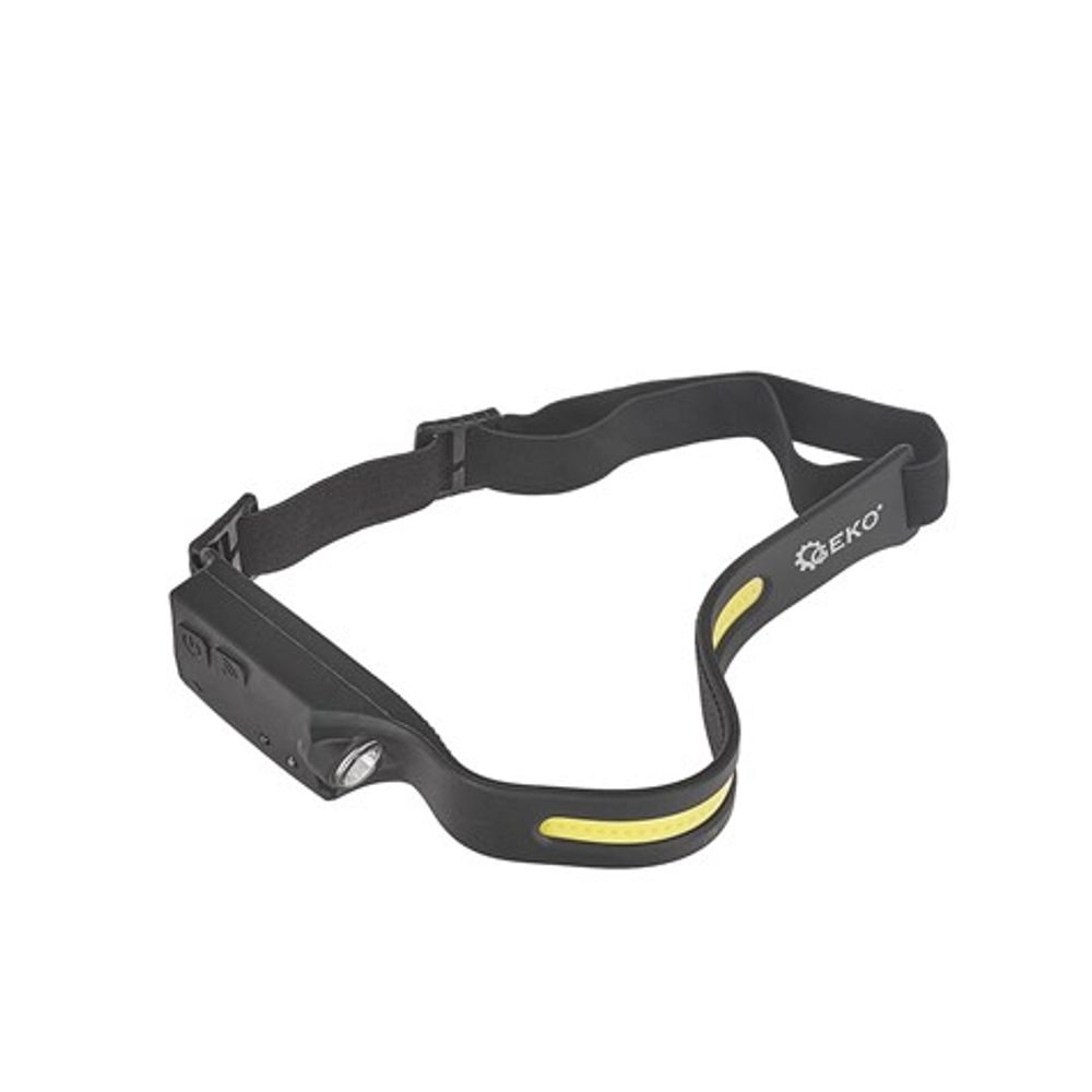 LED COB naglavna svjetiljka sa senzorom pokreta 3W + 1W XPE 1200mAh 350lm IPX4 slika 2