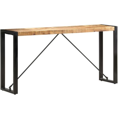 Konzolni stol 150 x 35 x 76 cm od masivnog drva manga slika 13