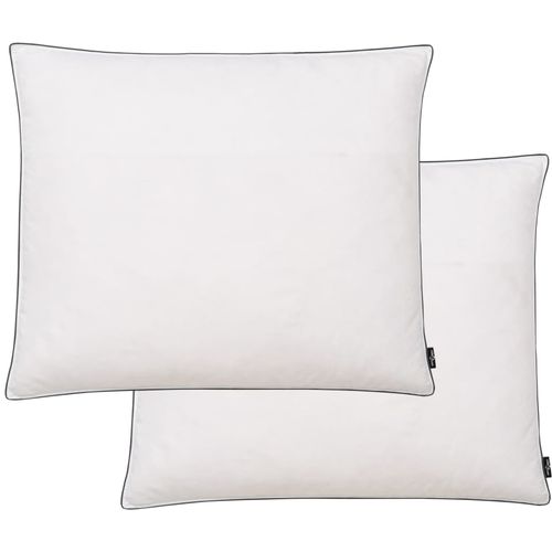 Jastuci punjeni paperjem i perjem 2 kom lagani 70x60 cm bijeli slika 10