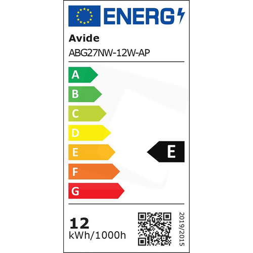 Avide Sijalica, LED 12W, E27, 4000K, 230V AC, bijela svjetlost - Globe A60 12W E27 slika 4