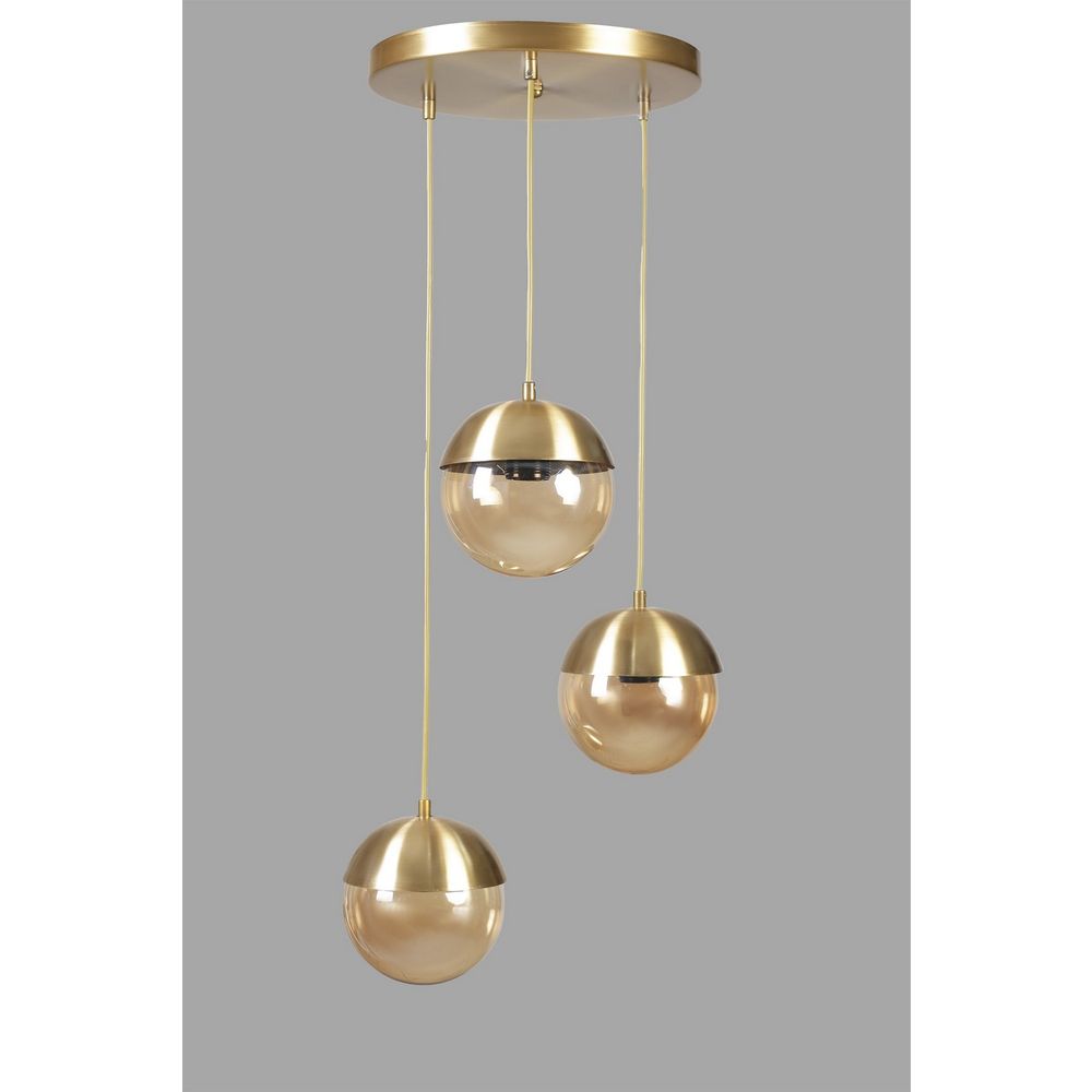 Luster Küre 8709-3 Gold sa Zlatnim Detaljima slika 2