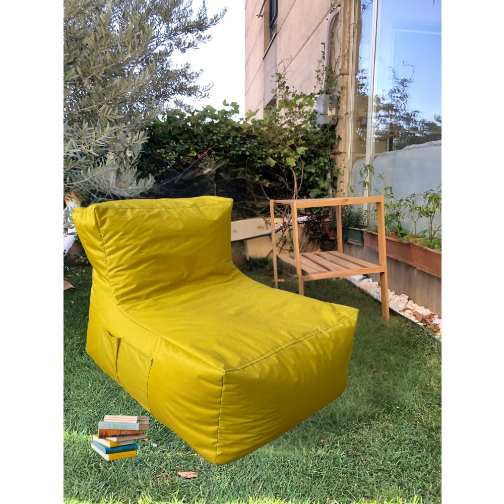 XXL Sedir - Žuti Bean Bag slika 1