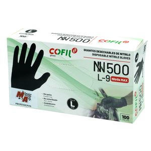 Rukavice Jednokratne Nutrline Crne (Veličina-L) 100/1