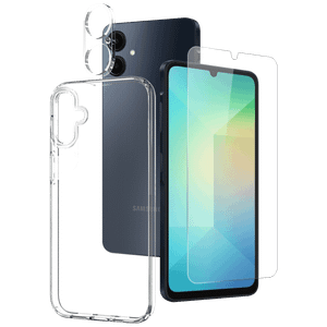 NN-Su Combo Maska za Samsung A06 sa zaštitom ekrana i objektiva - A06 TPU Phone Case;Screen Protector