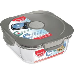 Maped kutija za užinu hranu staklena 1.2 l siva