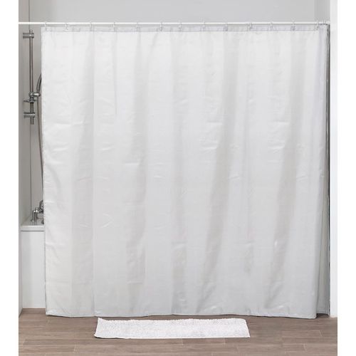 TENDANCE ZAVJESA ZA KADU + 16 PP KUKICA 240X200CM POLIESTER, BIJELA slika 1