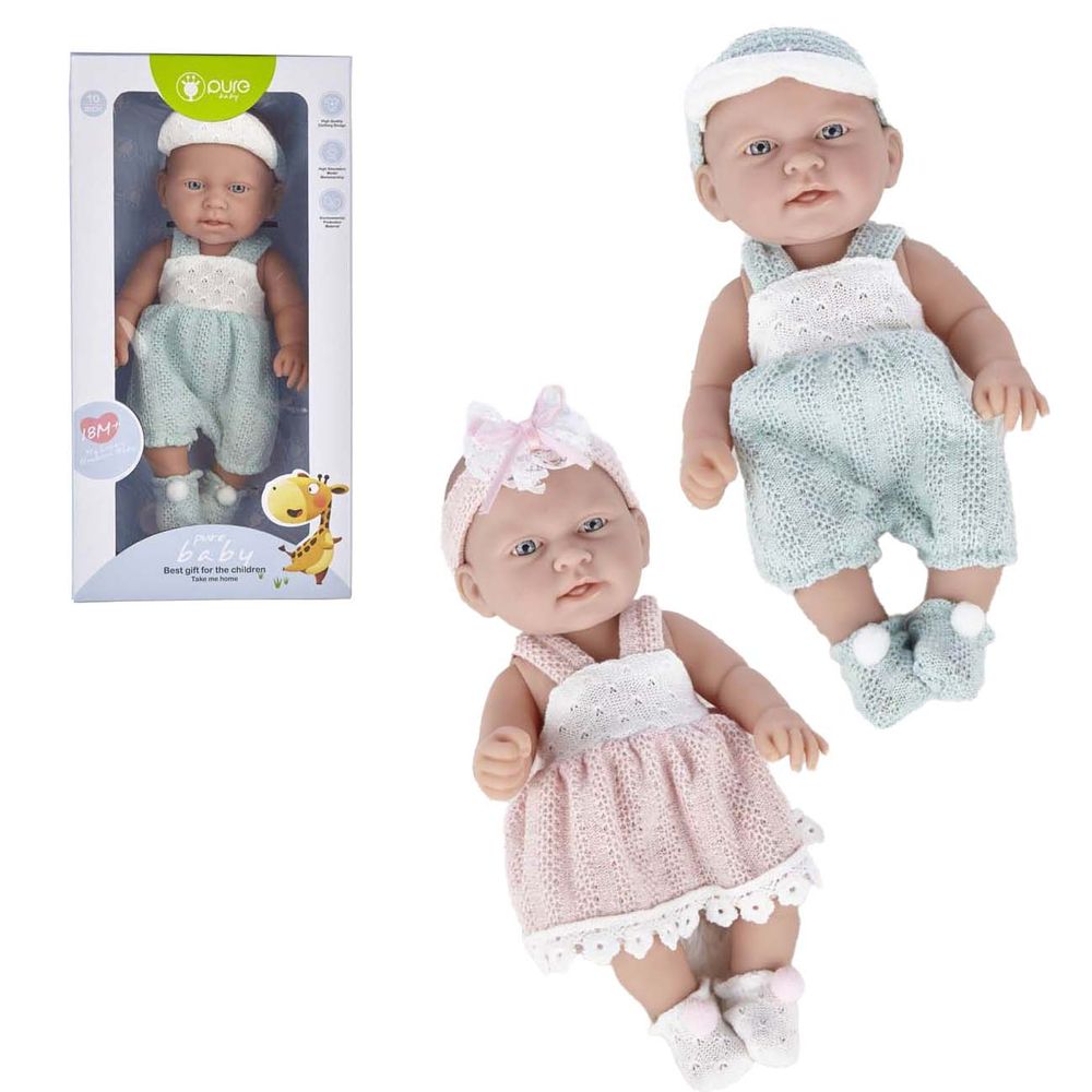 Denis Pure Baby Lutka beba 25 cm, 1 kom slika 1