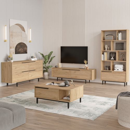 ON21-S Oak Living Room Furniture Set slika 2