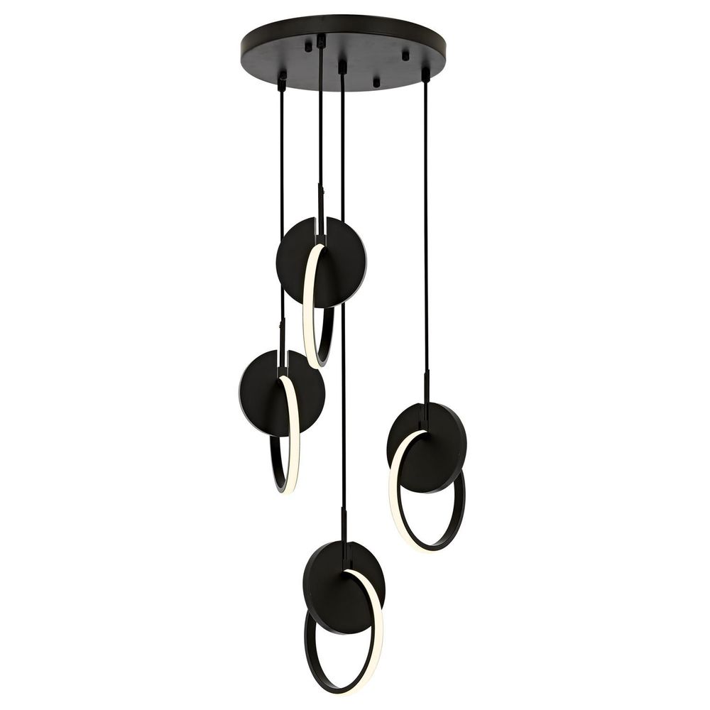 Luster Av-1874-4T-Bsy u Crno-Bijeloj Boji slika 1