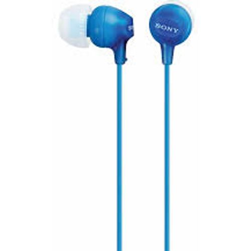 Sony slušalice EX15 plaveIn-Ear BlueSmartphone Mic and Control slika 2