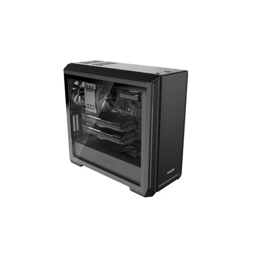 be quiet! BGW26 SILENT BASE 601 Window Black, MB compatibility: E-ATX / ATX / M-ATX / Mini-ITX, Two pre-installed be quiet! Pure Wings 2 140mm fans, Ready for water cooling radiators up to360mm slika 8