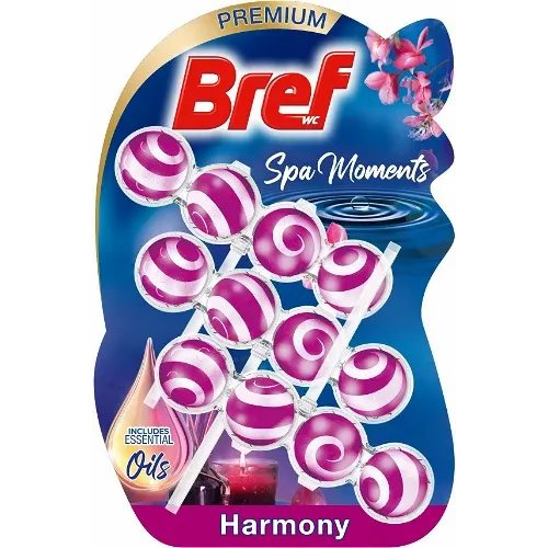 Bref Wellness osvježivač WC šolje Harmony 3x50g        slika 1