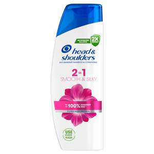 H&S Smooth & Silky 2u1 šampon protiv peruti, 330ml