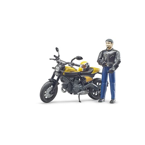 Bruder Motor Scrambler Ducati Full Throttle Sa Figurom slika 2