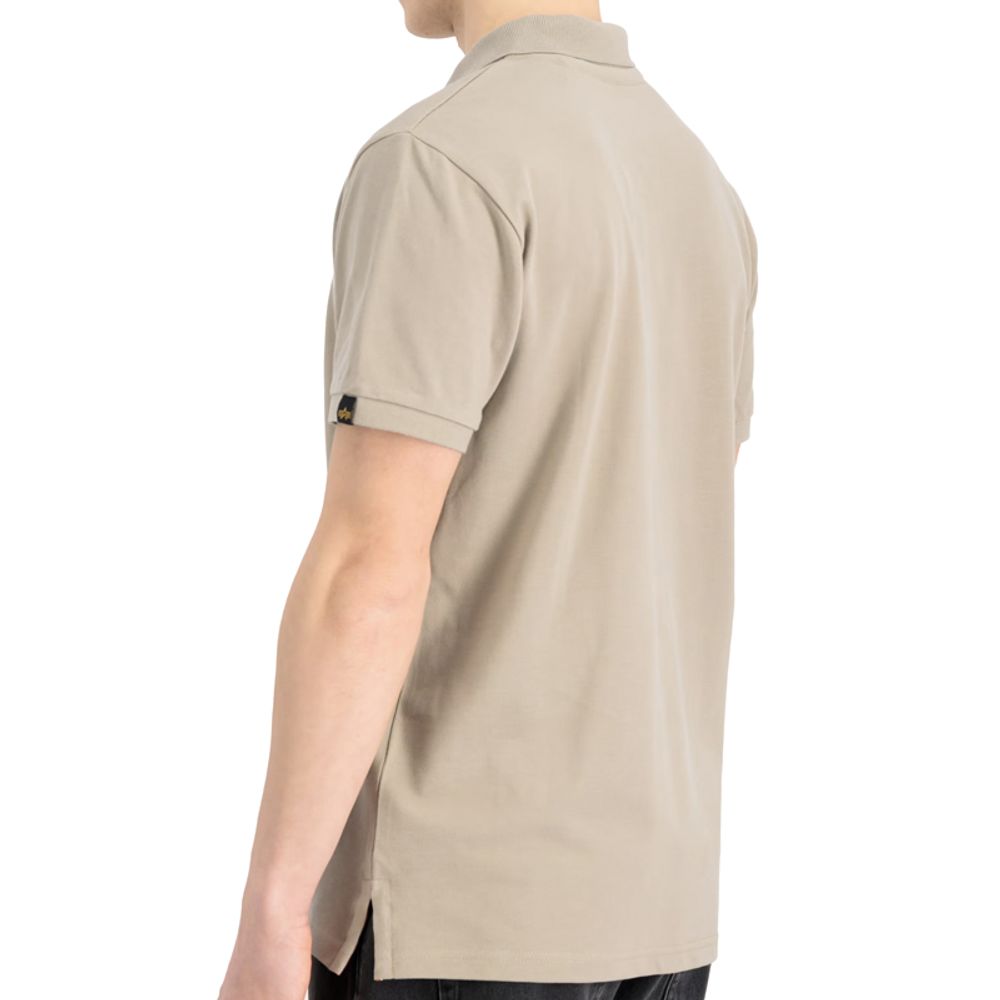 Alpha Industries Muška polo majica kratkih rukava Basic, Bež slika 4