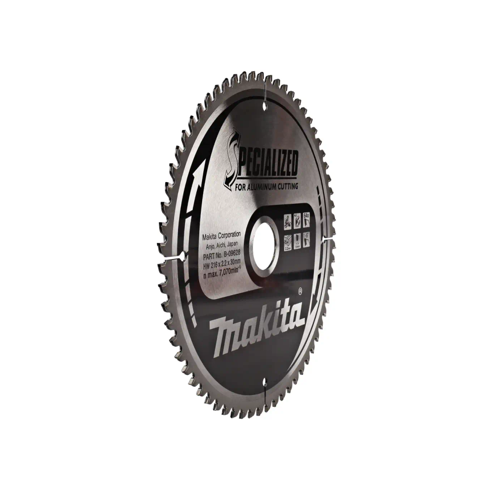 Makita - List / ploča za pilu Specialized 216x30 64Z (za aluminij) B-33299 slika 2
