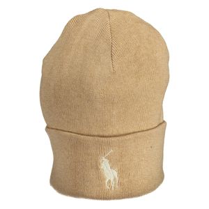 RALPH LAUREN BEIGE MEN'S BEANIE