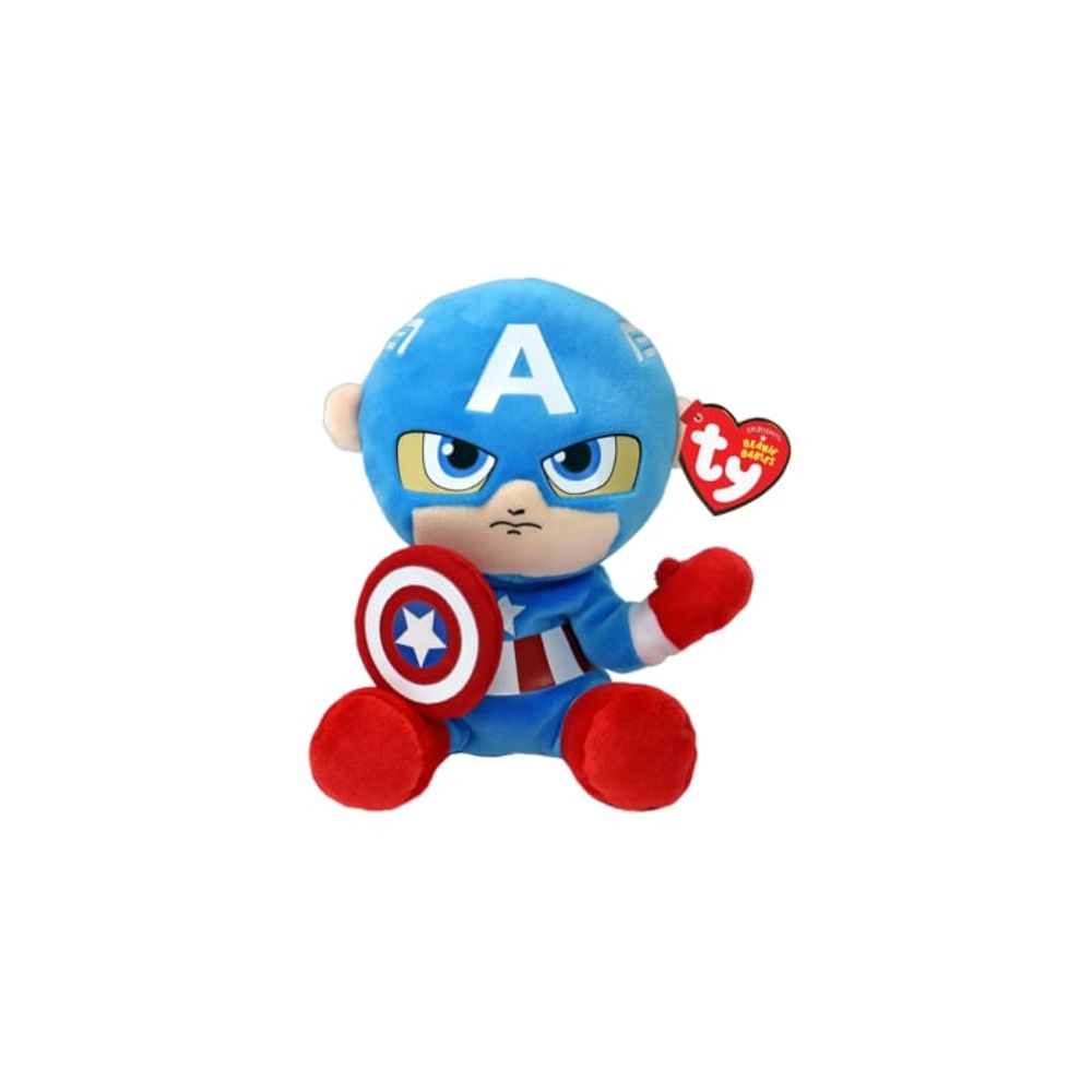 TY 44002 Plišana igračka Marvel Captain America 15cm slika 1