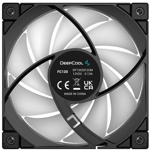 DeepCool FC120(3in1) ARGB 120x120x25mm Hydro Bearing ventilator, 500-1800rpm, 28dBa, 62CFM, 4-pin slika 4