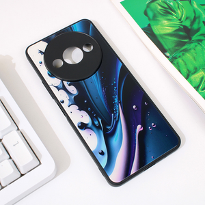 Torbica Abstract za Xiaomi Redmi A3 tamno plava