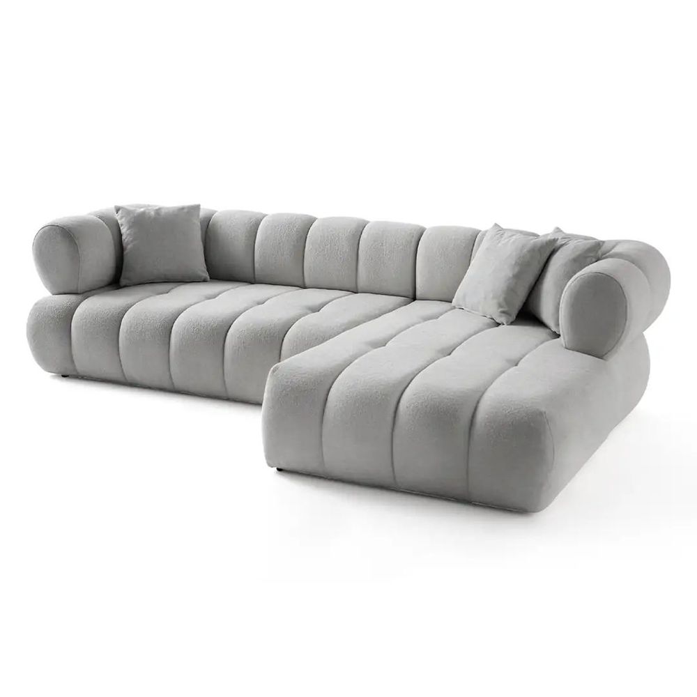 Ugaona Sofa Petra Desna - Siva slika 6