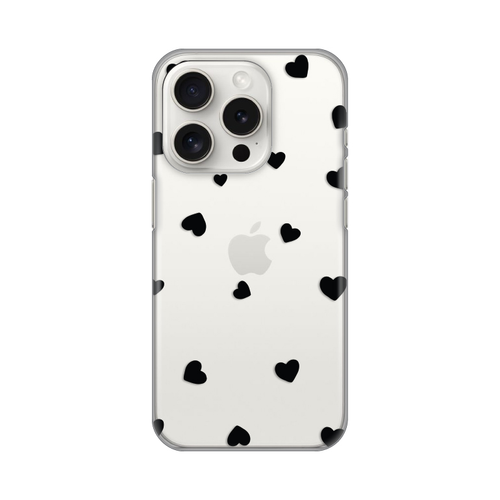 Torbica Silikonska Print Skin za iPhone 15 Pro 6.1 Hearts slika 1