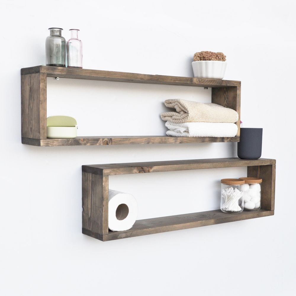 Walnut Zidna Polica Aa007 slika 7