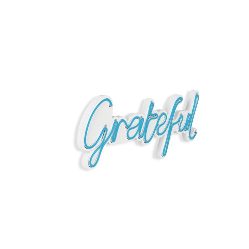 Wallity Ukrasna plastična LED rasvjeta, Grateful - Blue slika 7