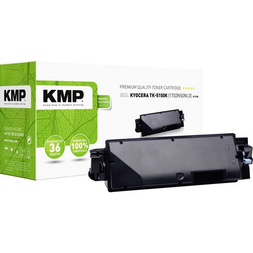 KMP toner zamijenjen Kyocera TK-5150K kompatibilan crn 12000 Stranica K-T74B slika 2
