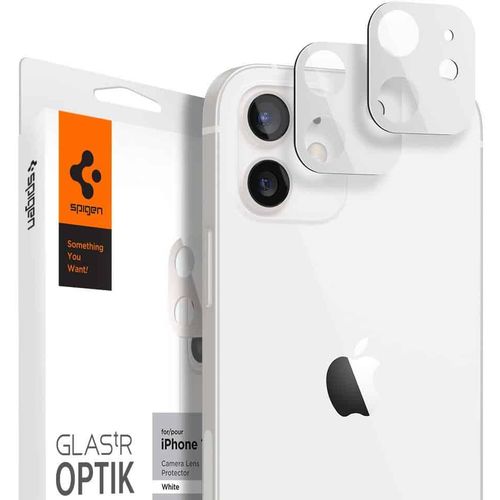 SPIGEN OPTIK.TR KALJENO STAKLO ZA KAMERU 2-KOM ZA iPHONE 12 slika 1