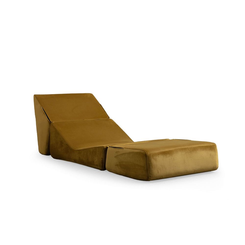 Origami Konvertibilni - Senf 1-Sjedalni Sofa-Krevet slika 6