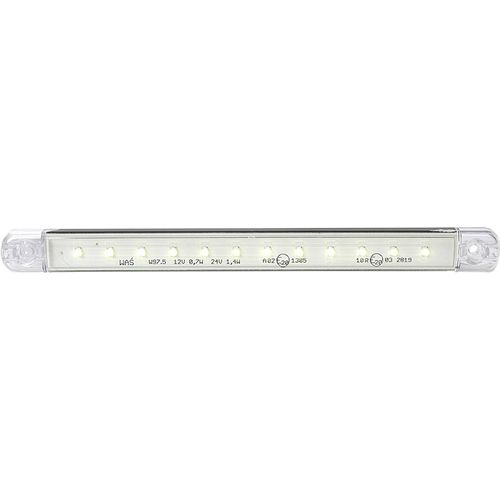 SecoRüt bočna svjetiljka za označavanje rubova otvoreni kraj kabela odsevno svjetlo sprijeda 12 V, 24 V bijela prozirno staklo slika 7
