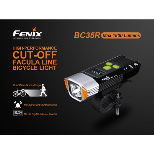 Fenix svjetiljka za bicikl BC35R LED slika 6